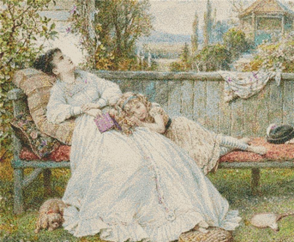 Distant Thoughts - X Squared Cross Stitch