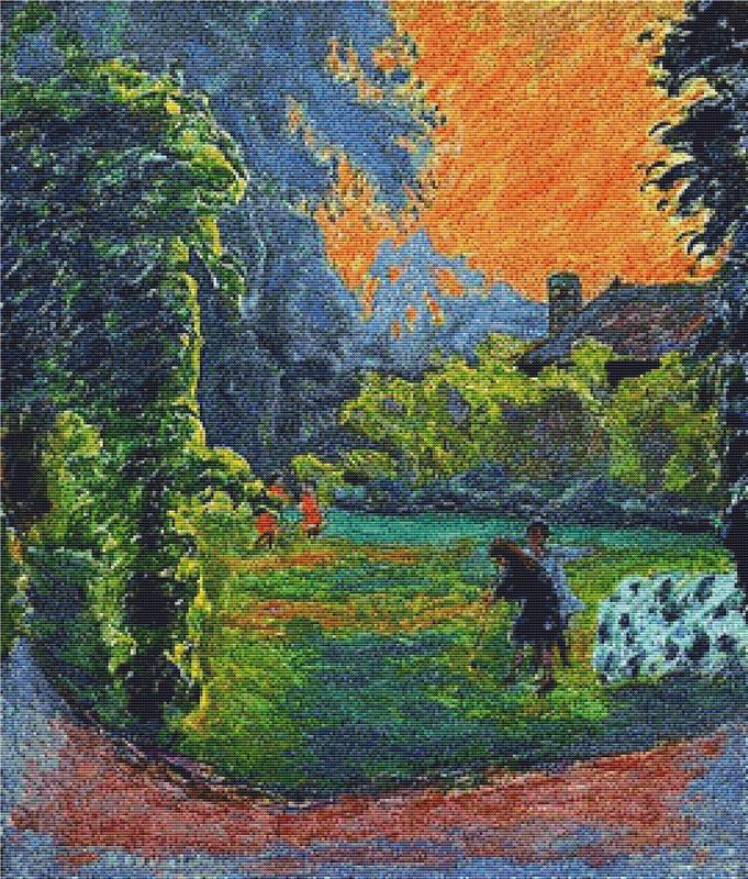 Sunset - X Squared Cross Stitch