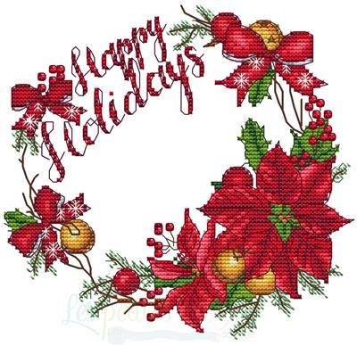 Christmas Wreath - Les Petites Croix De Lucie