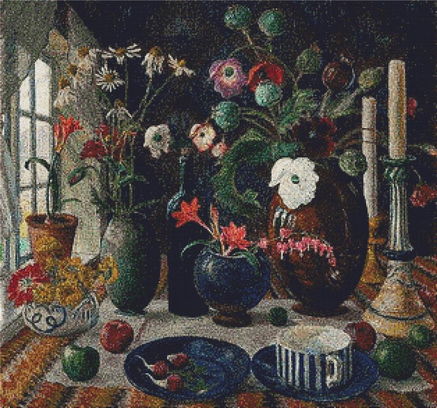 Still Life - X Squared Cross Stitch