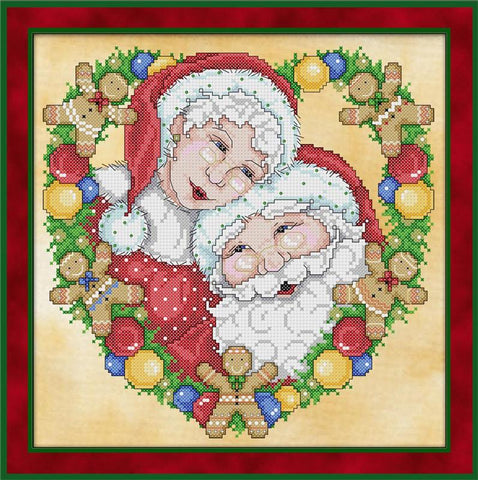 Mr & Mrs Claus - Joan Elliott Designs