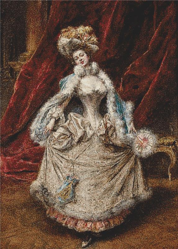 Lady - X Squared Cross Stitch