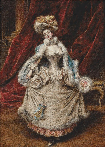 Lady - X Squared Cross Stitch