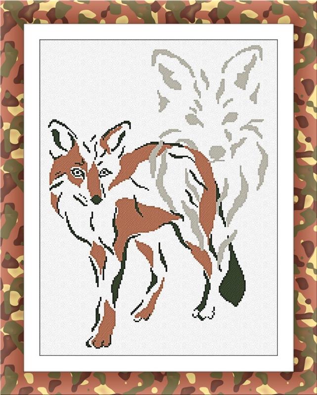 Fox Portrait - Alessandra Adelaide Needleworks