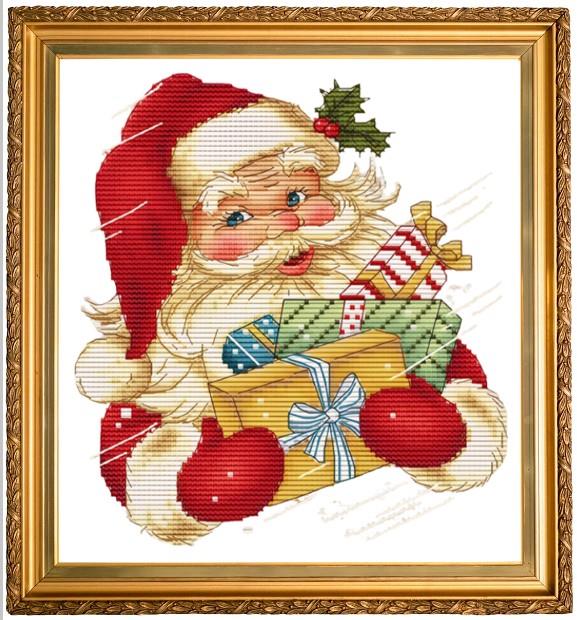 Christmas Father Arrives - Les Petites Croix De Lucie