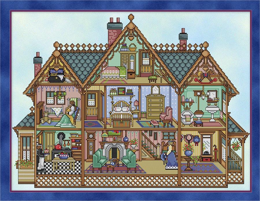 Victorian Dollhouse - Joan Elliott Designs