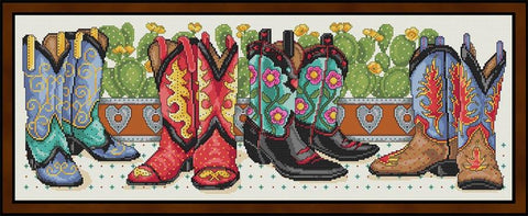 Cowboy Boots - Joan Elliott Designs