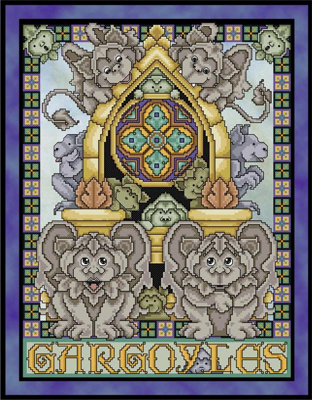 Gargoyles - Joan Elliott Designs