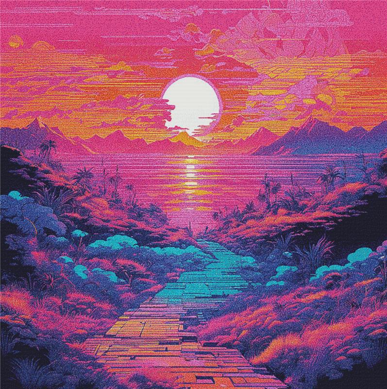 Magical Land - X Squared Cross Stitch