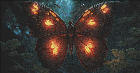 Mystical Butterfly - X Squared Cross Stitch