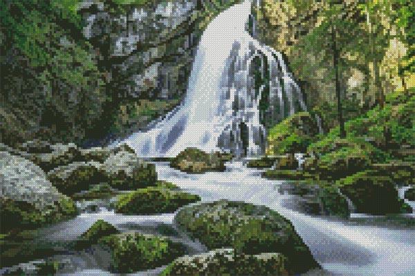 Mini Gollinger Waterfall - Artecy Cross Stitch