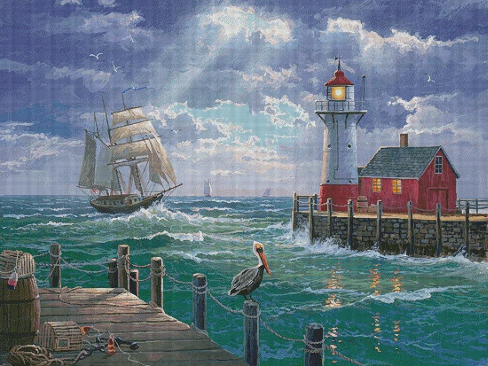 Coming Home (Large) - Artecy Cross Stitch