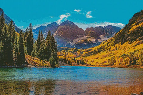 Maroon Bells - Artecy Cross Stitch