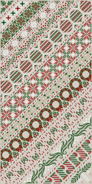 Twisted Christmas Sampler - Northern Expressions Needlework