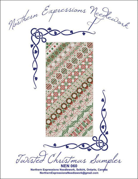 Twisted Christmas Sampler - Northern Expressions Needlework