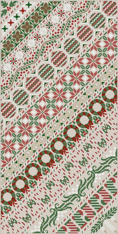 Twisted Christmas Sampler - Northern Expressions Needlework