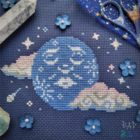 Resting Moon Face - BAD Stitch