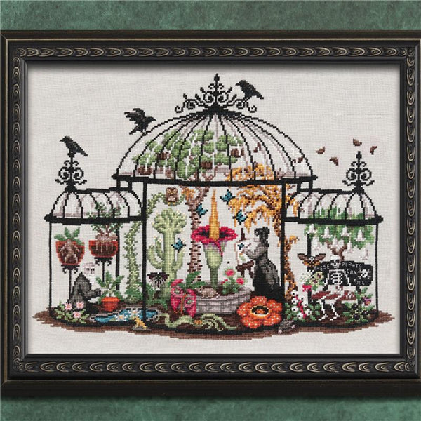 Greenhouse Of Oddities - Lola Crow Cross Stitch