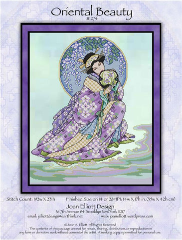 Oriental Beauty - Joan Elliott Designs