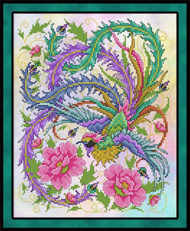 Chinese Phoenix - Joan Elliott Designs