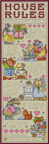 Kitten House Rules - Joan Elliott Designs