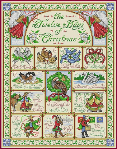 Twelve Days Of Christmas - Joan Elliott Designs