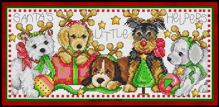 Santa's Little Helpers - Joan Elliott Designs