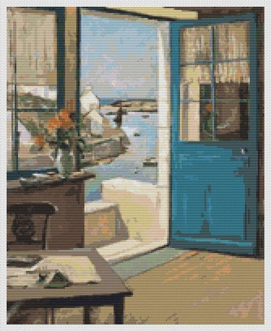 The Blue Door - Art of Stitch, The