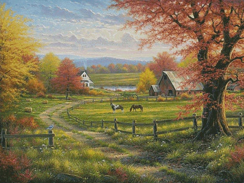 Peaceful Tranquility (Large) - Artecy Cross Stitch