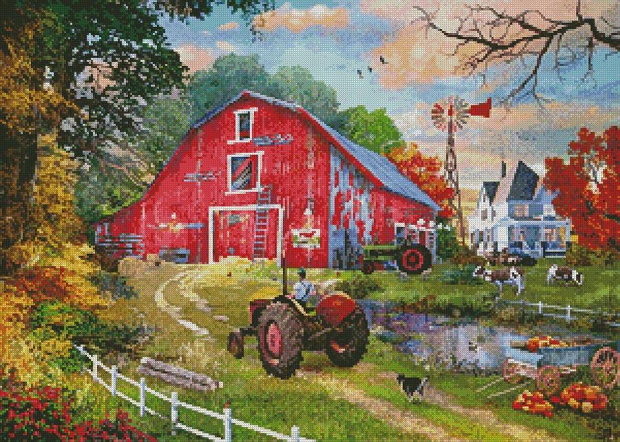 Homestead Farm - Artecy Cross Stitch