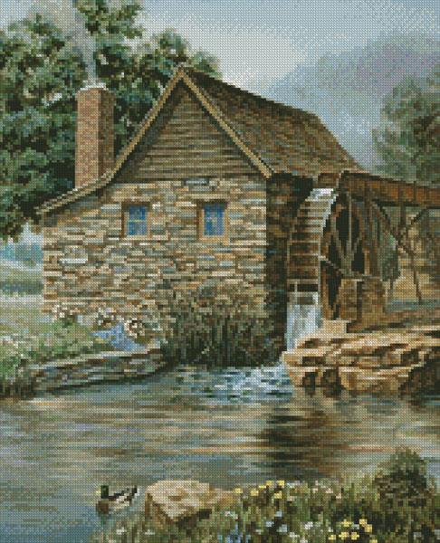 Country Mill (Crop) - Artecy Cross Stitch