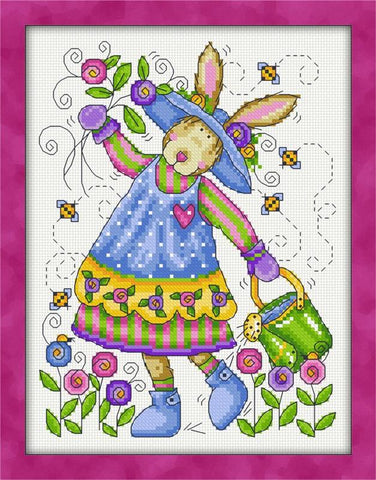 Miss Bunny's Garden - Joan Elliott Designs