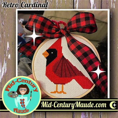 Retro Cardinal - Mid Century Maude