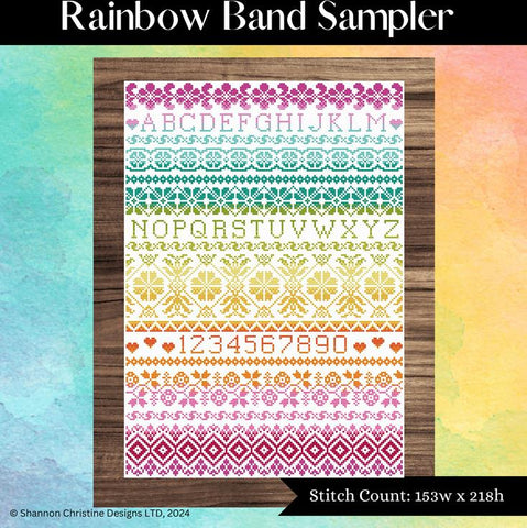Rainbow Band Sampler - Shannon Christine Designs