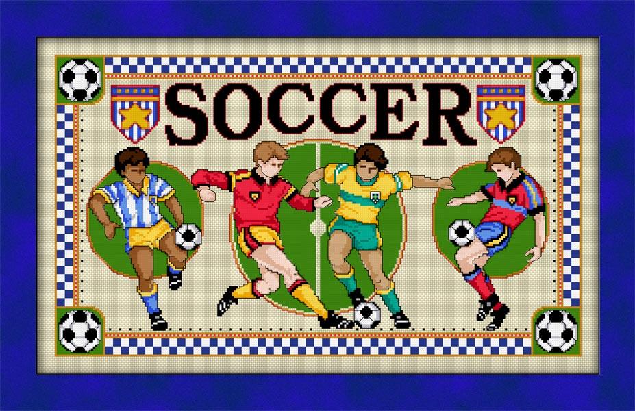Soccer - Joan Elliott Designs