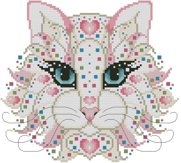 Colorful Cats: Confetti - Kitty & Me Designs