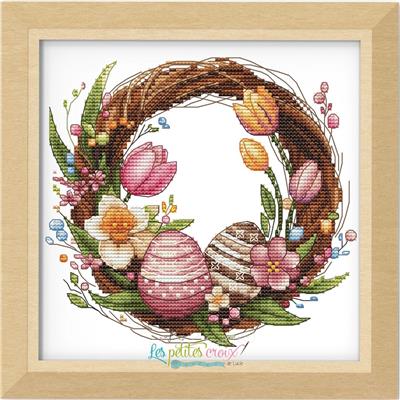 Easter Wreath 2024 - Les Petites Croix De Lucie