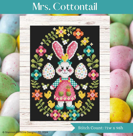 Mrs Cottontail - Shannon Christine Designs