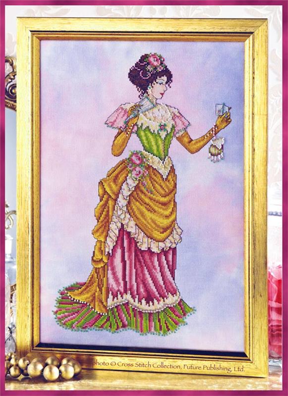 Victorian Lady: The Dance Card - Joan Elliott Designs