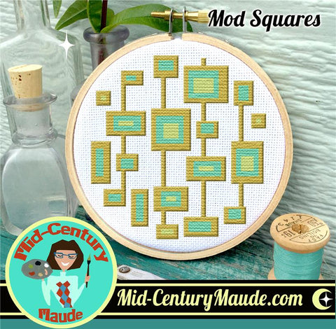 Mod Squares - Mid Century Maude