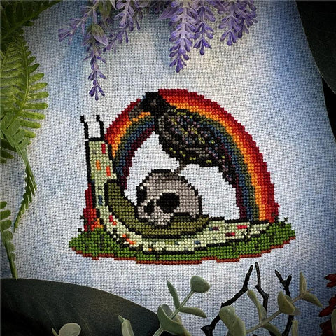 Goth Rainbow - The Stitch Crypt