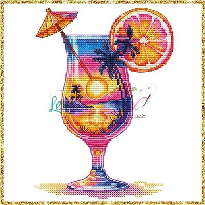Sunset Cocktail - Les Petites Croix De Lucie