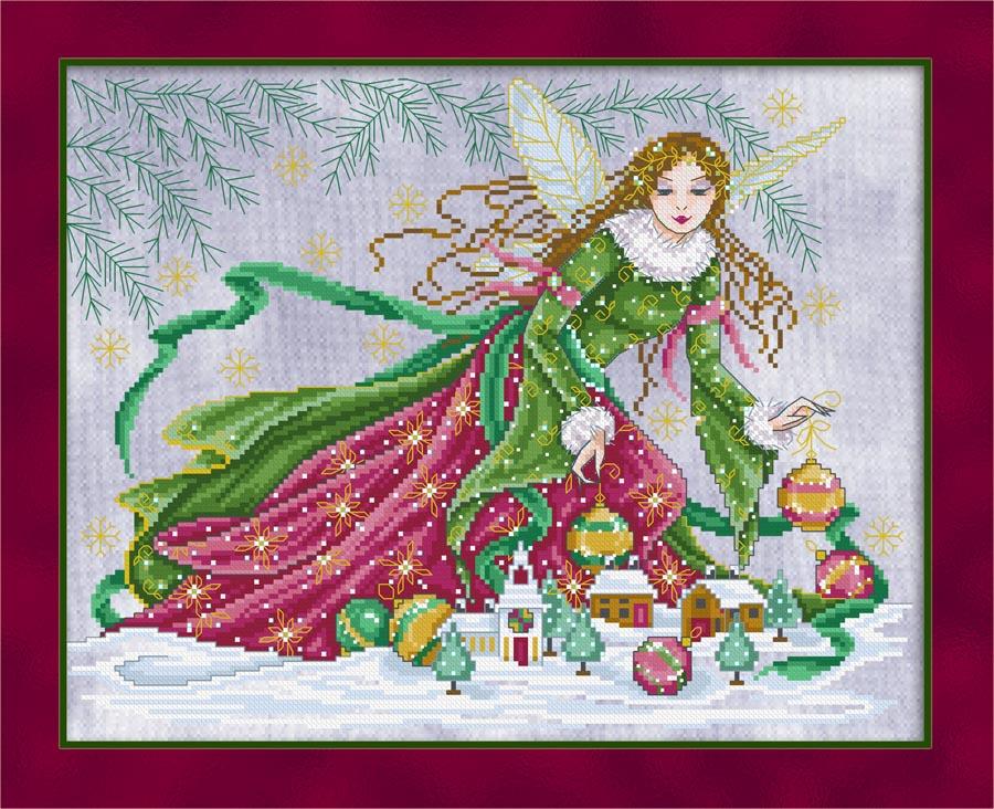 Yuletide Fairy - Joan Elliott Designs