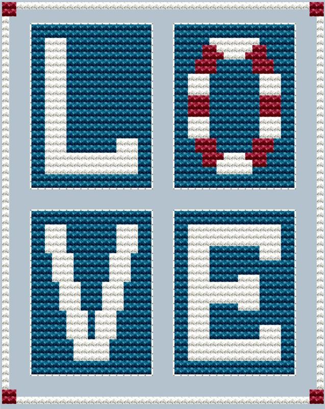 Love The Sea - Cute Embroidery by Kate