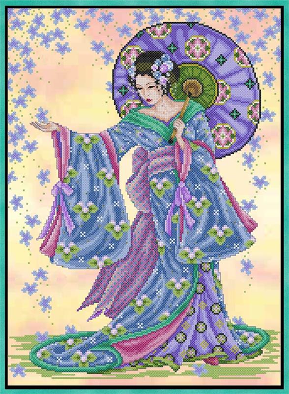 Summer Geisha - Joan Elliott Designs