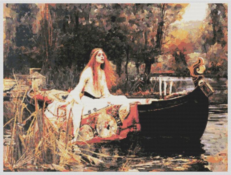 The Lady Of Shalott - Art of Stitch, The