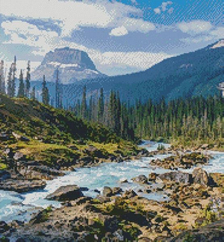 Yoho National Park (Crop) - Artecy Cross Stitch