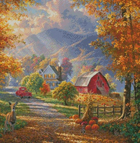 Fall Memories (Crop) - Artecy Cross Stitch