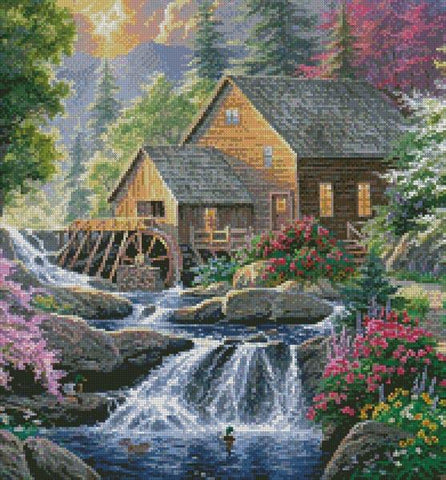 Summertime Mill (Crop) - Artecy Cross Stitch