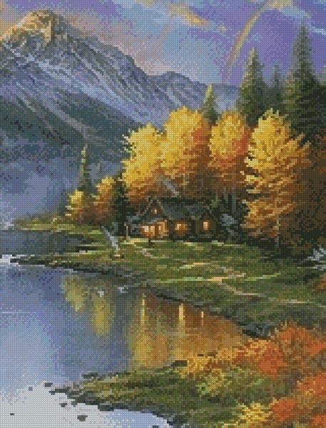 Mountain Retreat (Crop) - Artecy Cross Stitch